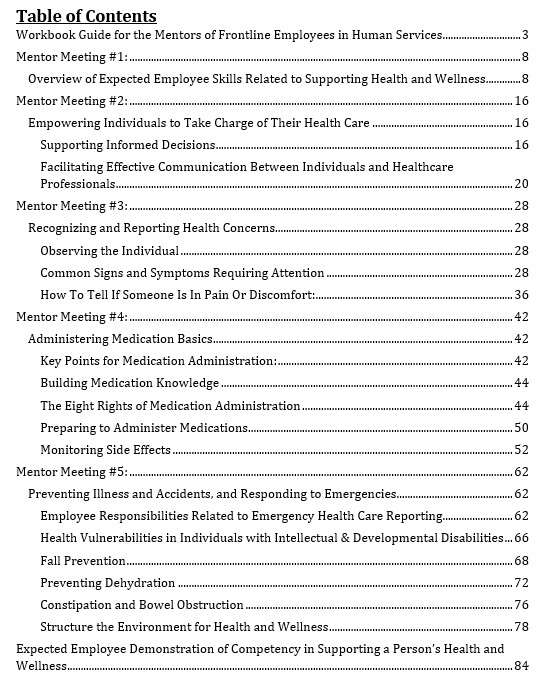 Health and Wellness Support for People with Disabilities - Coaching Workbook - Image 2