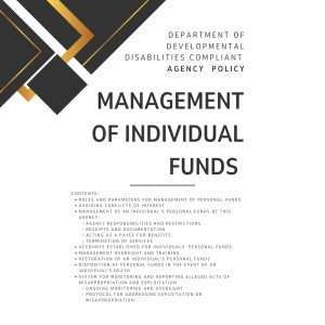 Individual Funds Stand Alone Policy