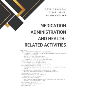 Medication Administration and Health Related Activities Policy