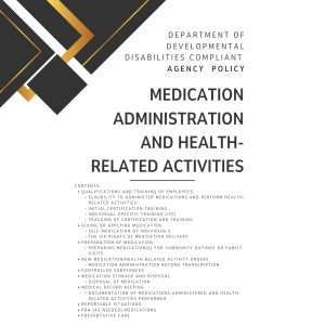 Medication Administration Stand Alone Policy