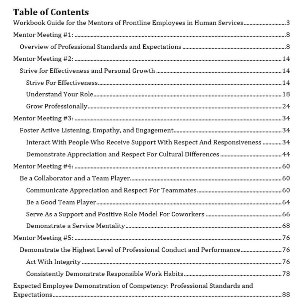 Standards and Expectations for the DSP - Coaching Workbook - Image 2