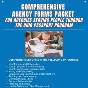 Ohio (ODA) PASSPORT Comprehensive Agency Forms Packet