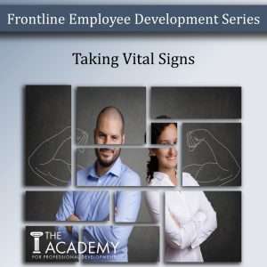 "Take and Teach" Crisis Intervention: Taking Vital Signs