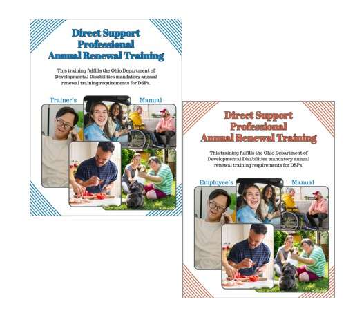 Mandatory Annual DSP Training Curriculum - In House Complete Training Packet - DODD Compliant