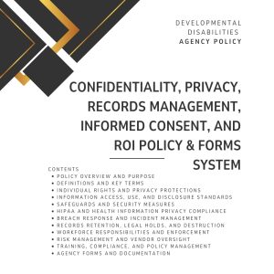 Confidentiality, Privacy & Records Management Policy